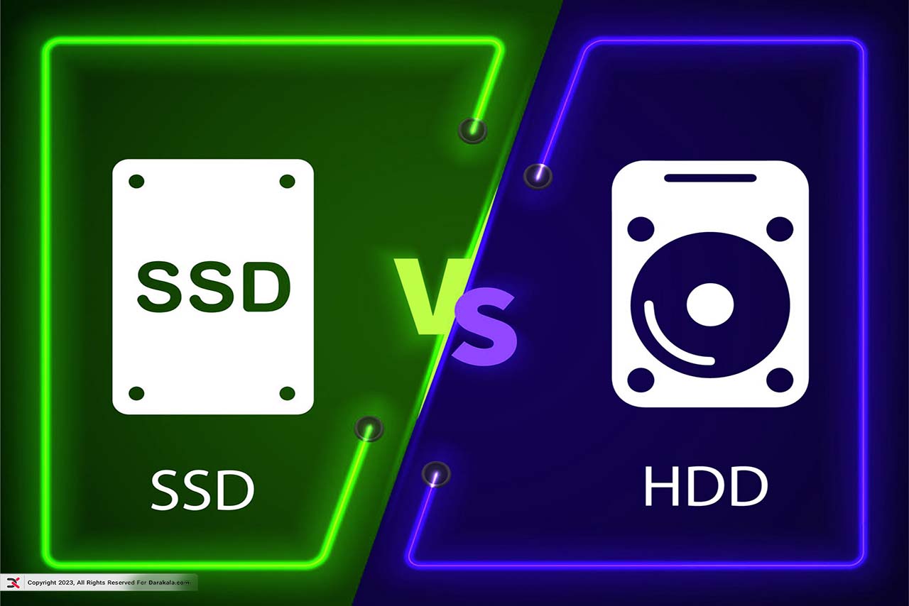 تفاوت هارد HDD با‌SSD 