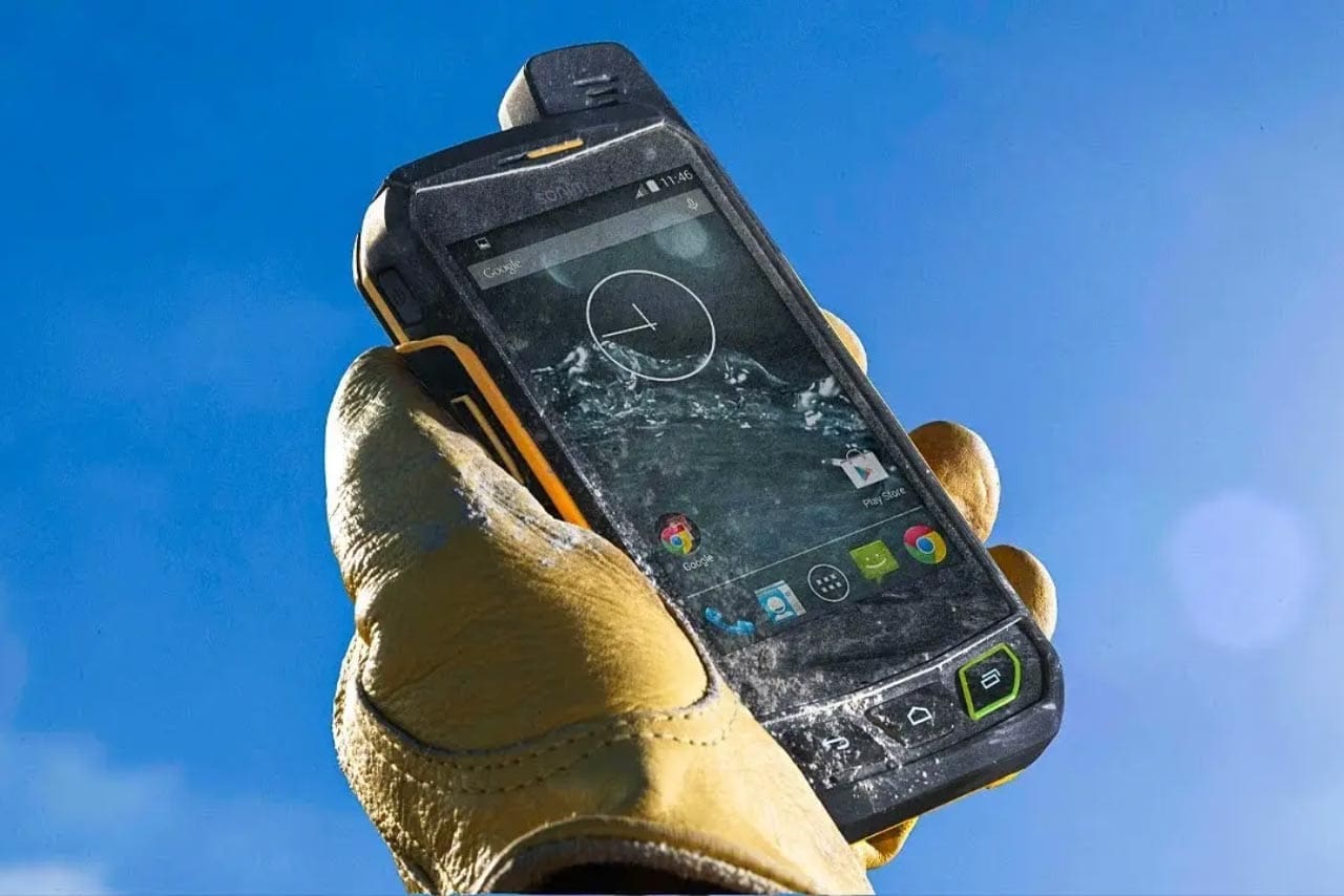Rugged smartphones
