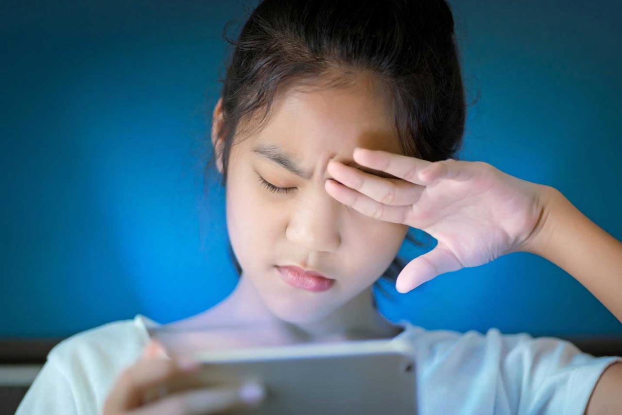 محافظت از سلامت چشم در گوشی های آیفون کاهش خستگی چشم دیجیتال در آیفون